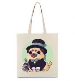 Эко-сумка Pug jentelman Эко-сумка Pug jentelman
