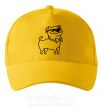 Кепка Cool dog Сонячно жовтий фото