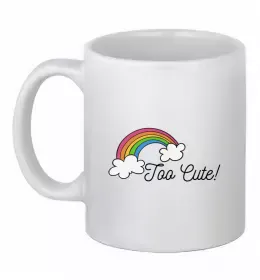 Чашка керамічна Vintage vibe Білий фото