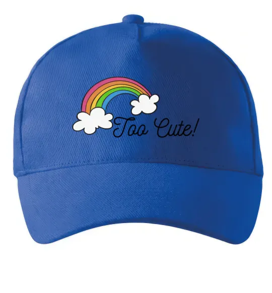 Кепка Too Cute Яскраво-синій фото