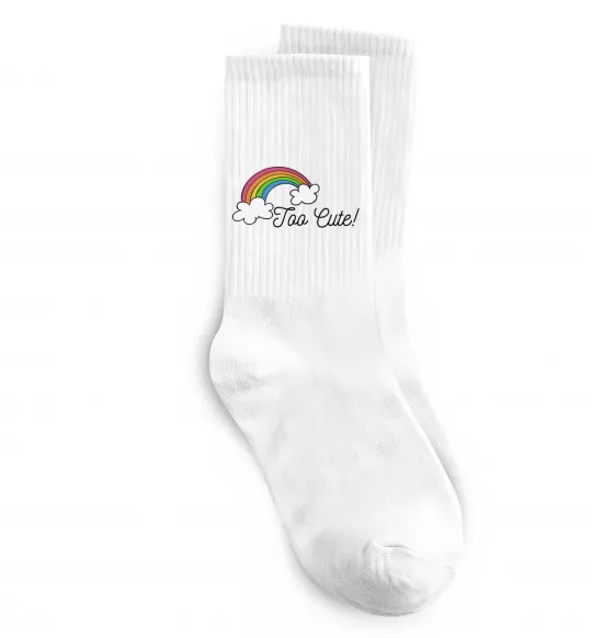 Шкарпетки Too Cute Білий фото