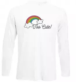 Лонгслив Борщ від всіх хвороб Белый фото