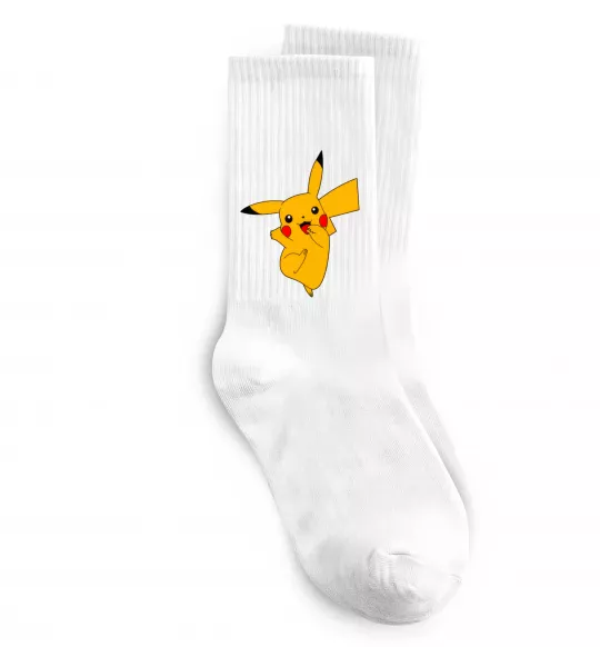 Шкарпетки Пикачу (Picachoo) Білий фото