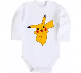 Дитячий бодік Кіт у чоботях маленький Білий фото