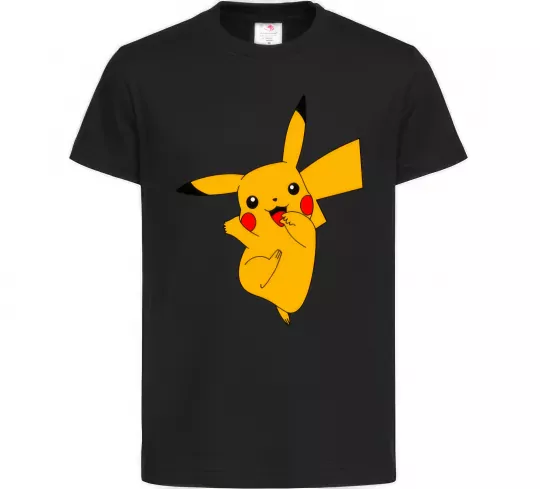 Детская футболка Пикачу (Picachoo) Черный фото