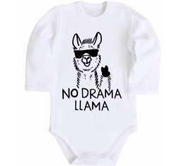 Дитячий бодік No drama llama