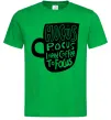 Мужская футболка Hocus Pocus i need coffee to focus Зеленый Мужская футболка Hocus Pocus i need coffee to focus Зеленый фото