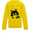 Детский Свитшот Kitten Солнечно желтый фото
