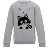 Детский Свитшот Kitten Серый меланж фото