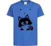 Детская футболка Kitten Ярко-синий Детская футболка Kitten Ярко-синий фото