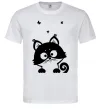 Мужская футболка Kitten Белый Мужская футболка Kitten Белый фото