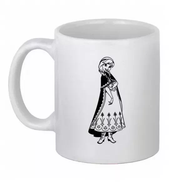 Чашка керамічна Анна Білий фото