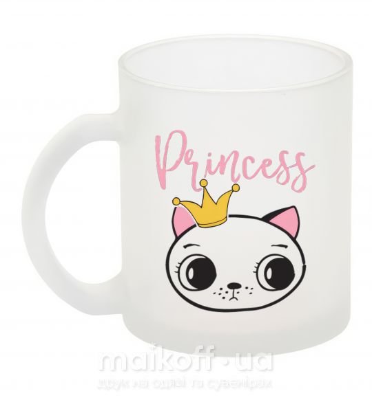 Чашка скляна Kitten princess Фроузен фото