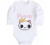 Детский боди Kitten princess Белый фото