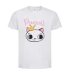 Дитяча футболка Kitten princess Білий фото
