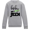 Детский Свитшот Baby Jedi Серый меланж Детский Свитшот Baby Jedi Серый меланж фото