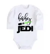 Дитячий бодік Baby Jedi Білий фото