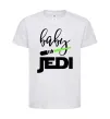 Детская футболка Baby Jedi Белый фото