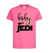 Детская футболка Baby Jedi Ярко-розовый фото