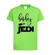 Детская футболка Baby Jedi Лаймовый фото