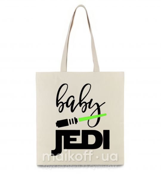 Эко-сумка Baby Jedi Бежевый фото