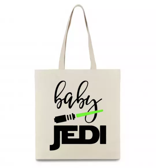 Эко-сумка Baby Jedi Бежевый фото