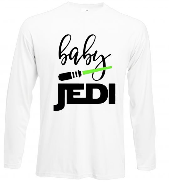 Реглан Baby Jedi Белый фото