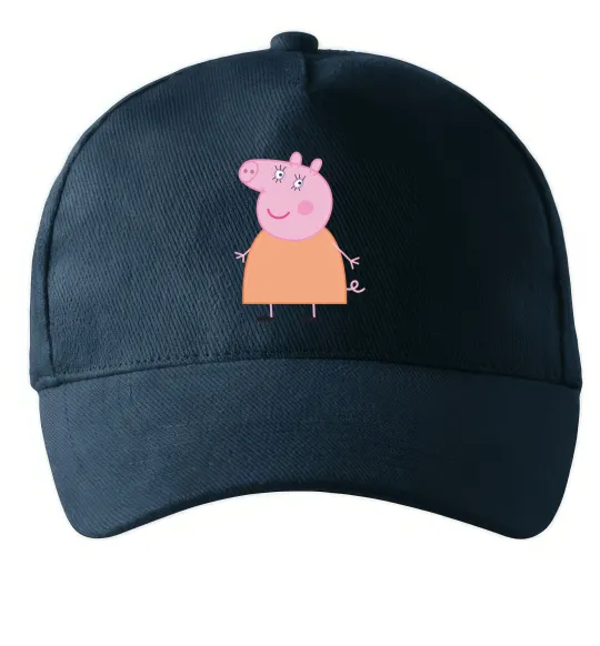 Кепка Мама Свинка Темно-синий фото