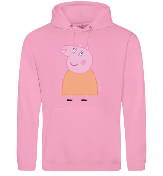 Жіноча толстовка (худі) Мама Свинка Рожевий фото