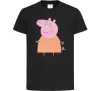 Детская футболка Мама Свинка Черный Детская футболка Мама Свинка Черный фото