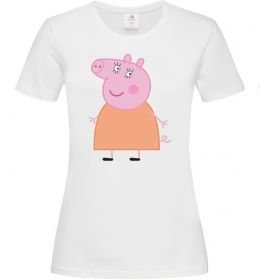 Женская футболка Мама Свинка