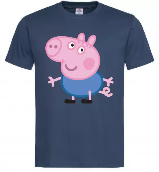 Мужская футболка Джордж Темно-синий фото