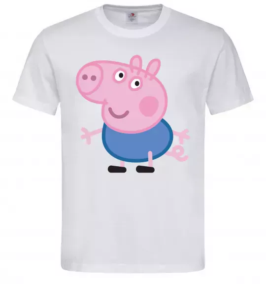 Мужская футболка Джордж Белый фото