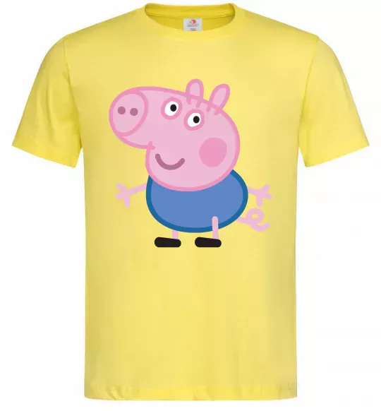 Мужская футболка Джордж Лимонный фото