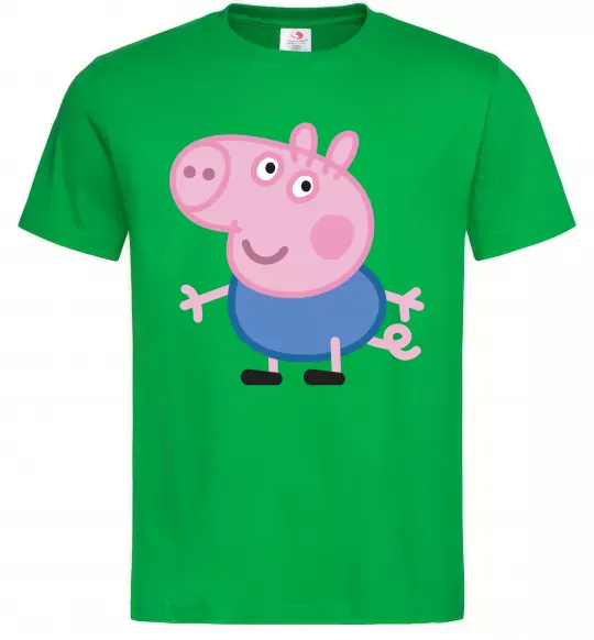 Мужская футболка Джордж Зеленый фото