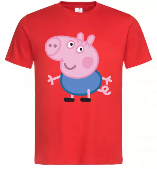 Мужская футболка Джордж Красный фото