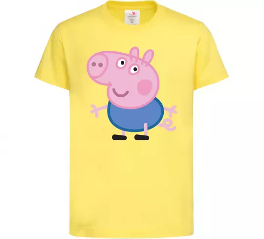 Детская футболка Джордж Лимонный фото