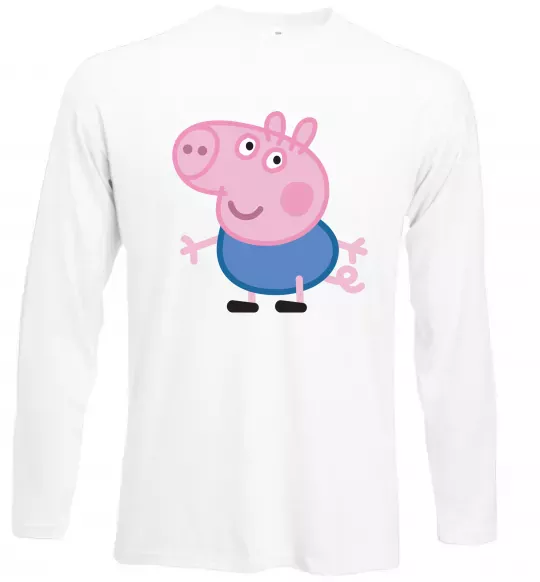 Лонгслив Джордж Белый фото