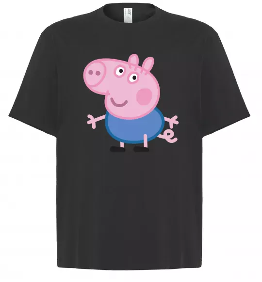 Футболка Оверсайз Джордж Черный фото