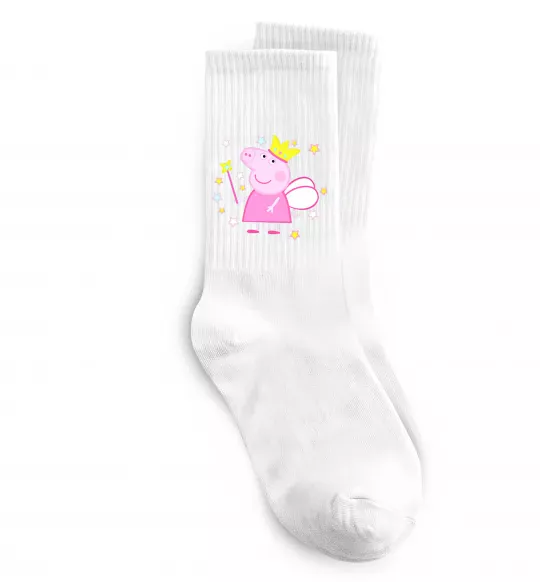 Шкарпетки Пепа фея Білий фото