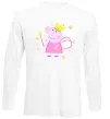 Лонгслив Пепа фея Белый фото