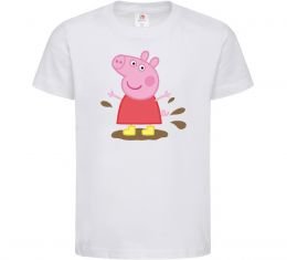 Детская футболка Пепа калюжа