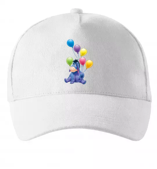 Кепка Віслючок Білий фото