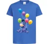 Дитяча футболка Віслючок Яскраво-синій фото