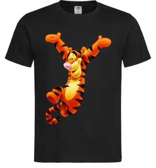 Чоловіча футболка Тигра Чорний фото