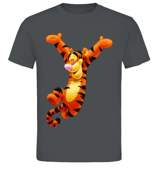 Чоловіча футболка Тигра Графіт фото