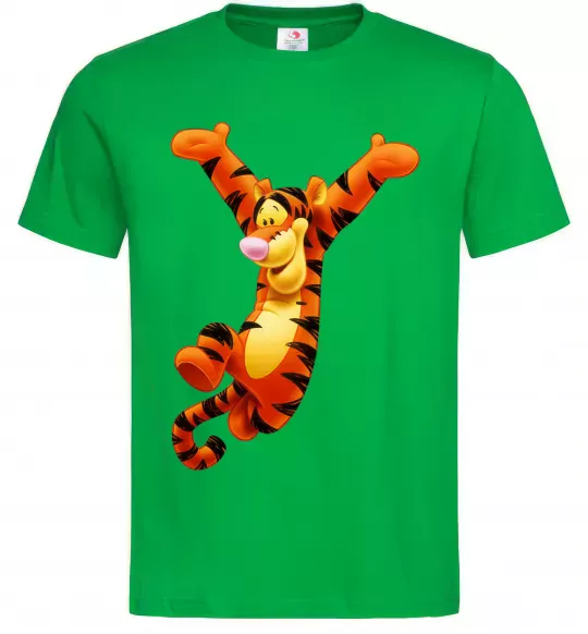 Чоловіча футболка Тигра Зелений фото