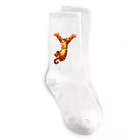 Носки Тигра Белый фото