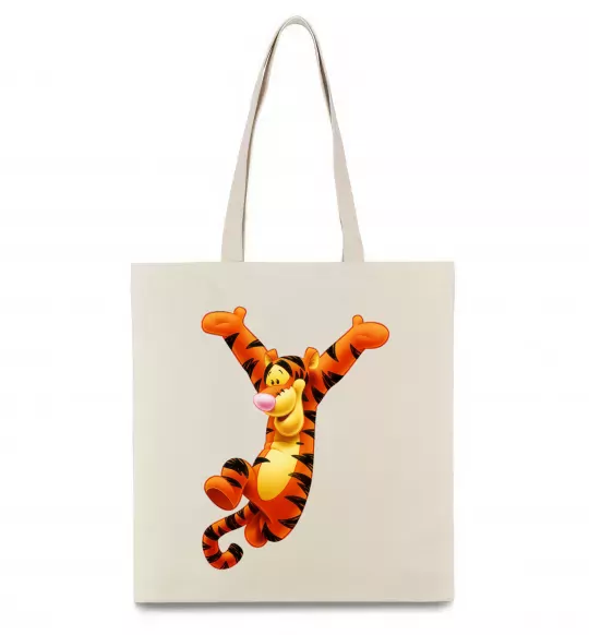 Еко-сумка Тигра Бежевий фото