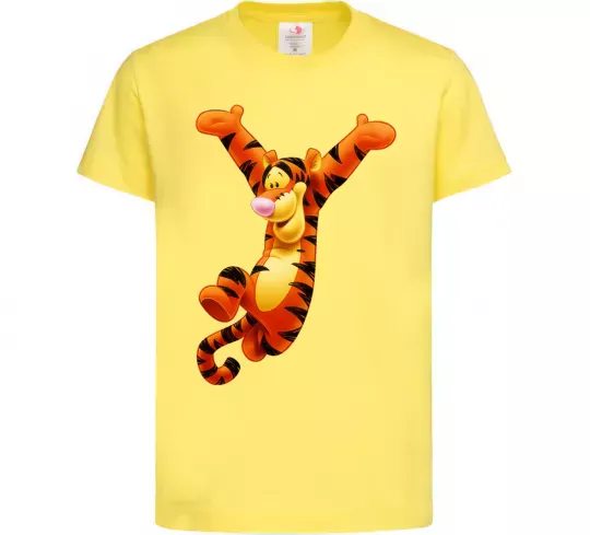 Дитяча футболка Тигра Лимонний фото